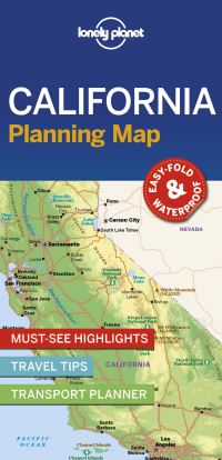 Book Cover for Lonely Planet California Planning Map by Lonely Planet