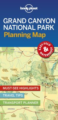 Book Cover for Lonely Planet Grand Canyon National Park Planning Map by Lonely Planet