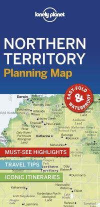 Book Cover for Lonely Planet Northern Territory Planning Map by Lonely Planet