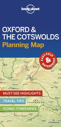 Book Cover for Lonely Planet Oxford & The Cotswolds Planning Map by Lonely Planet
