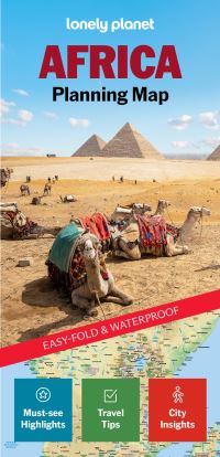 Book Cover for Lonely Planet Africa Planning Map by Lonely Planet