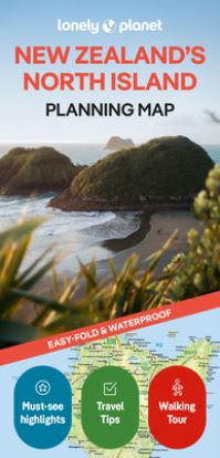 Book Cover for Lonely Planet New Zealand's North Island Planning Map by Lonely Planet