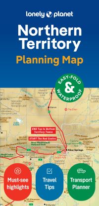 Book Cover for Lonely Planet Northern Territory Planning Map by Lonely Planet