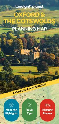 Book Cover for Lonely Planet Oxford & The Cotswolds Planning Map by Lonely Planet