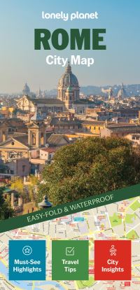 Book Cover for Lonely Planet Rome City Map by Lonely Planet