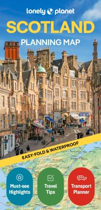 Book Cover for Lonely Planet Scotland Planning Map by Lonely Planet