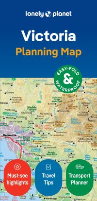 Book Cover for Lonely Planet Victoria Planning Map by Lonely Planet