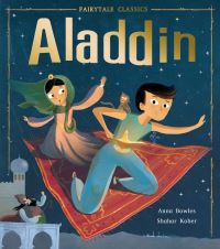 Book Cover for Aladdin by Anna Bowles