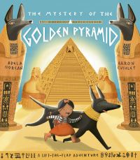 Book Cover for The Mystery of the Golden Pyramid by Adela Norean