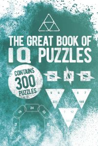 Book Cover for The Great Book of IQ Puzzles by Eric Saunders