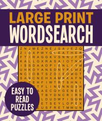Book Cover for Large Print Wordsearch by Eric Saunders