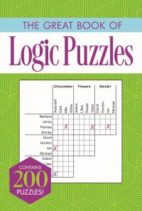 Book Cover for The Great Book of Logic Puzzles by Eric Saunders