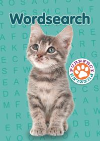 Book Cover for Purrfect Puzzles Wordsearch by Eric Saunders