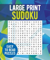 Book Cover for Large Print Sudoku by Eric Saunders