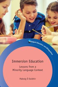 Book Cover for Immersion Education by Pádraig Ó Duibhir