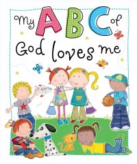 Book Cover for My ABC of God Loves Me by Fiona Boon