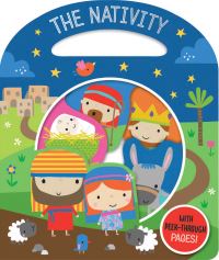 Book Cover for The Nativity With Peek-Through Pages by Dawn Machell
