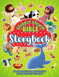 Book Cover for Sparkly Sticker Bible Storybook by Jacob ViumOlesen