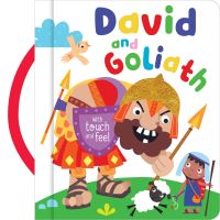 Book Cover for David and Goliath With Touch and Feel by Katherine Walker