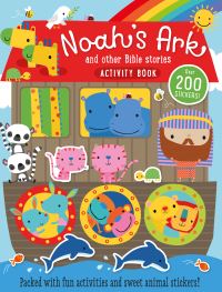 Book Cover for Noah's Ark and Other Bible Stories Activity Book by Dawn Machell