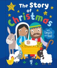 Book Cover for The Story of Christmas With Touch and Feel by Katherine Walker