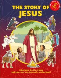 Book Cover for The Story of Jesus Sticker Book by Jacob ViumOlesen