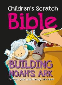 Book Cover for Children's Scratch Bible: Building Noah's Ark by Jacob ViumOlesen