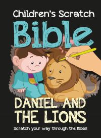 Book Cover for Children's Scratch Bible: Daniel and the Lions by Jacob ViumOlesen