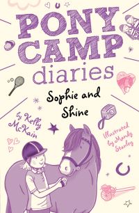 Book Cover for Sophie and Shine by Kelly McKain