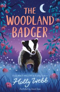 Book Cover for The Woodland Badger by Holly Webb