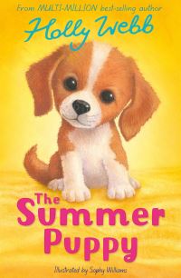 Book Cover for The Summer Puppy by Holly Webb