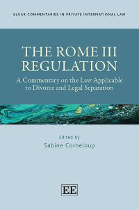 Book Cover for The Rome III Regulation by Sabine Corneloup