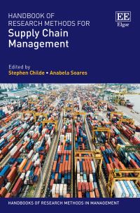 Book Cover for Handbook of Research Methods for Supply Chain Management by Stephen J Childe, Anabela Soares