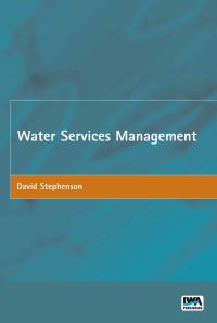Book Cover for Water Services Management by David Stephenson