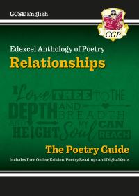 Book Cover for Edexcel Anthology of Poetry. Relationships by Izzy Bowen, Tom Carney, Emma Crighton, Gabrielle Richardson, Matt Topping
