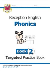 Book Cover for Reception English Phonics Targeted Practice Book - Book 2 by Karen BryantMole