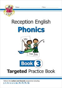 Book Cover for Reception English Phonics Targeted Practice Book - Book 3 by Karen BryantMole