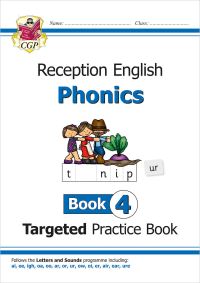 Book Cover for Reception English Phonics Targeted Practice Book - Book 4 by Karen BryantMole