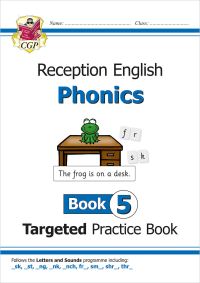 Book Cover for Reception English Phonics Targeted Practice Book - Book 5 by Karen BryantMole