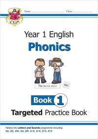 Book Cover for KS1 English Year 1 Phonics Targeted Practice Book - Book 1 by Karen BryantMole