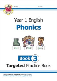 Book Cover for Year 1 English Phonics. Book 3 Targeted Practice Book by Karen BryantMole
