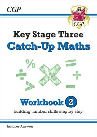 Book Cover for KS3 Maths Catch-Up Workbook 2 (With Answers) by CGP Books