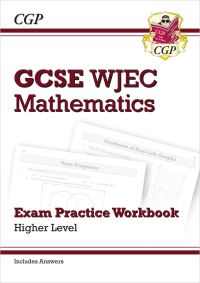 Book Cover for WJEC GCSE Maths Exam Practice Workbook by CGP Books