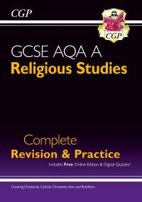 Book Cover for New GCSE Religious Studies by CGP Books