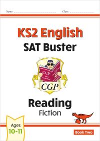 Book Cover for KS2 English Reading SAT Buster by CGP Books