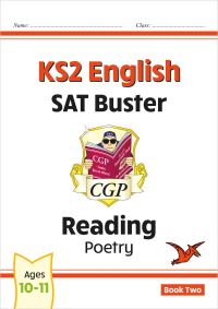 Book Cover for KS2 English Reading SAT Buster by CGP Books