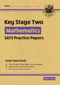 Book Cover for KS2 Maths Year 6 SATS Practice Papers by CGP Books