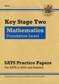 Book Cover for KS2 Maths Year 6 Targeted SATS Practice Papers by CGP Books