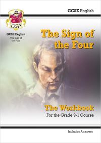 Book Cover for GCSE English - The Sign of the Four Workbook (Includes Answers) by CGP Books