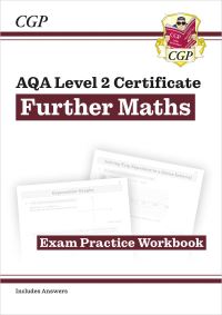 Book Cover for AQA Level 2 Certificate in Further Maths by CGP Books